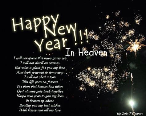 1st new year in heaven
